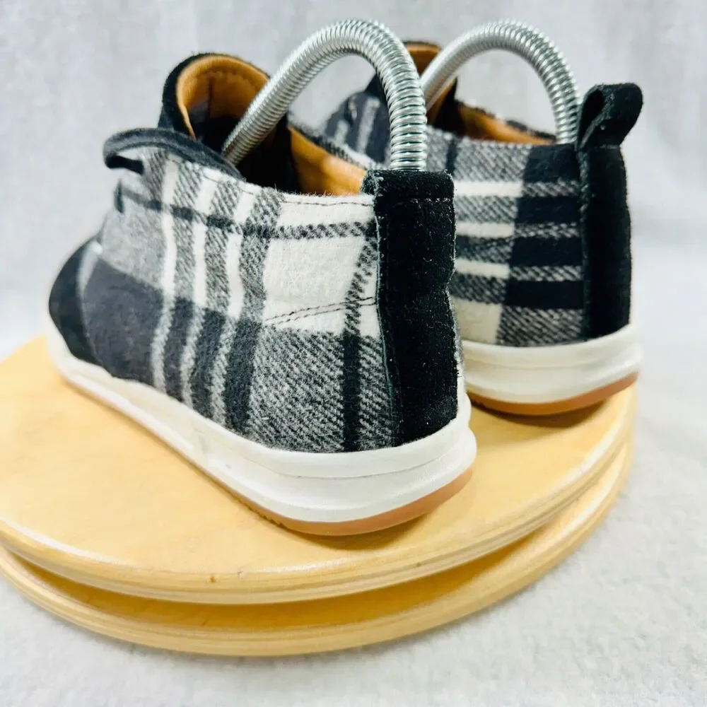 Walk‎ With Me Highlands fall Plaid Shoes Coldwater Creek women’s size 6.5 wide